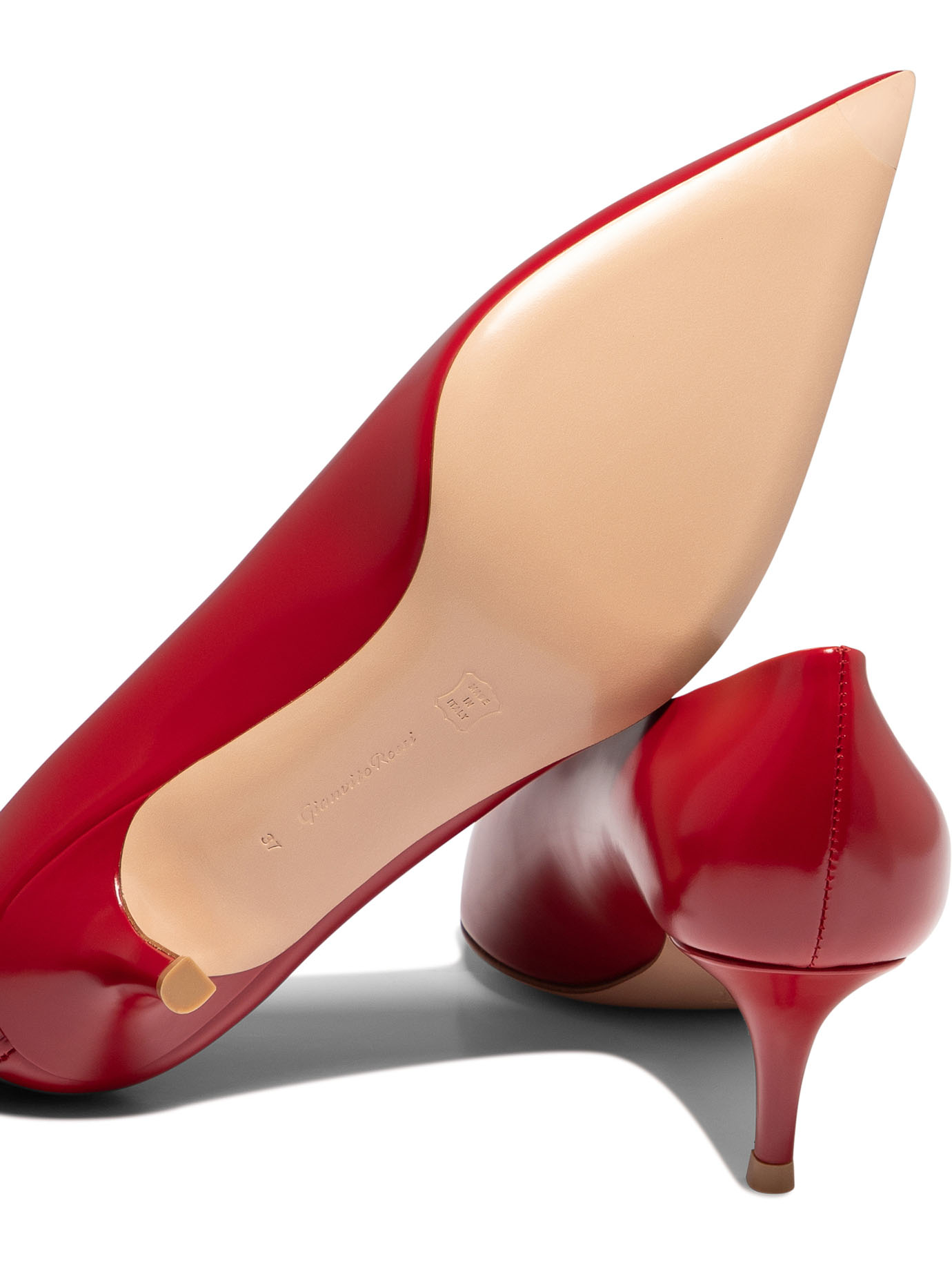 GIANVITO ROSSI Red Robbie 55 pumps